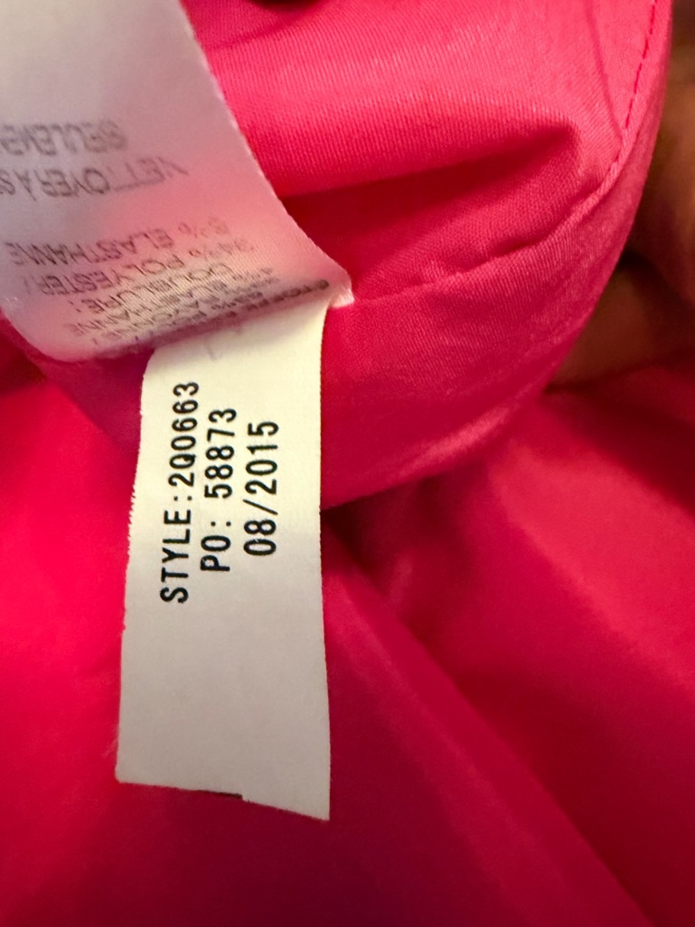 Pink Graduation Dress Fit & Flare with Pockets | Vineyard Vines | Size 4 - Picture 11 of 12